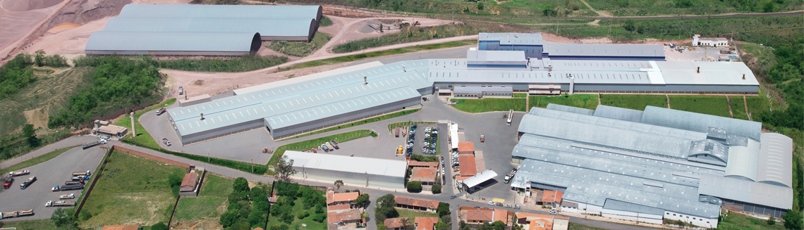 Aerial image industrial park of Cristofoletti Group