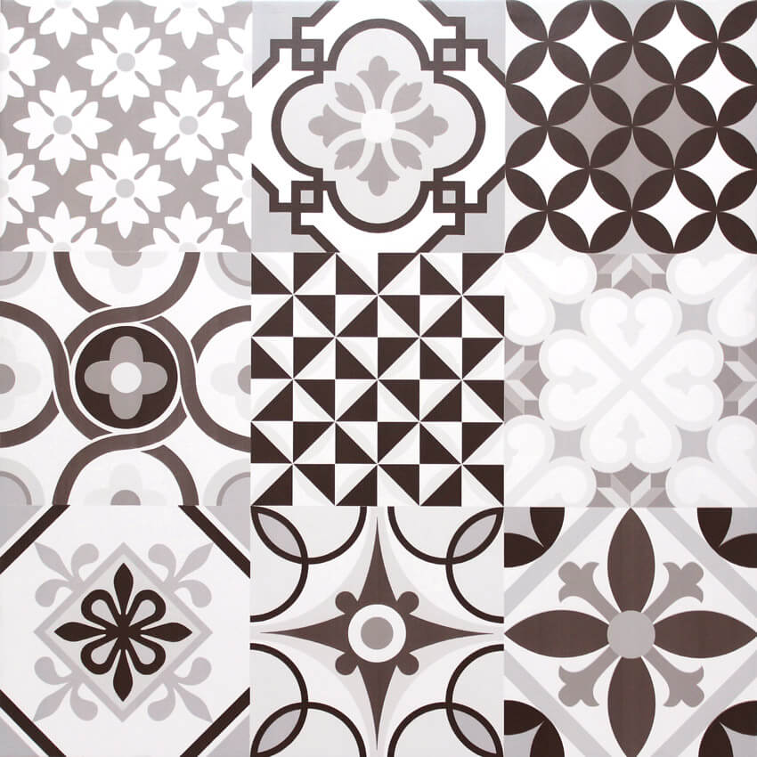 Porcelanato 61028 Patchwork Grigio