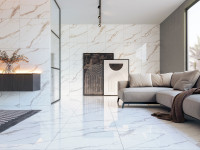 Environment living room floor tile 177000 Calacata - Polished
