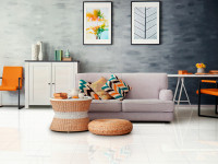 Environment living room floor tile 56010 Classic bianco