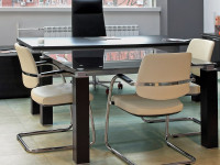 Office environment floor tile 45822 Concret Grigio