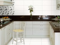 Floor tile environment 56010 Classic Bianco wall tile 32001 Classic Bianco