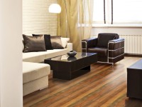 Sala de estar con piso 45515 Wood Multi Color