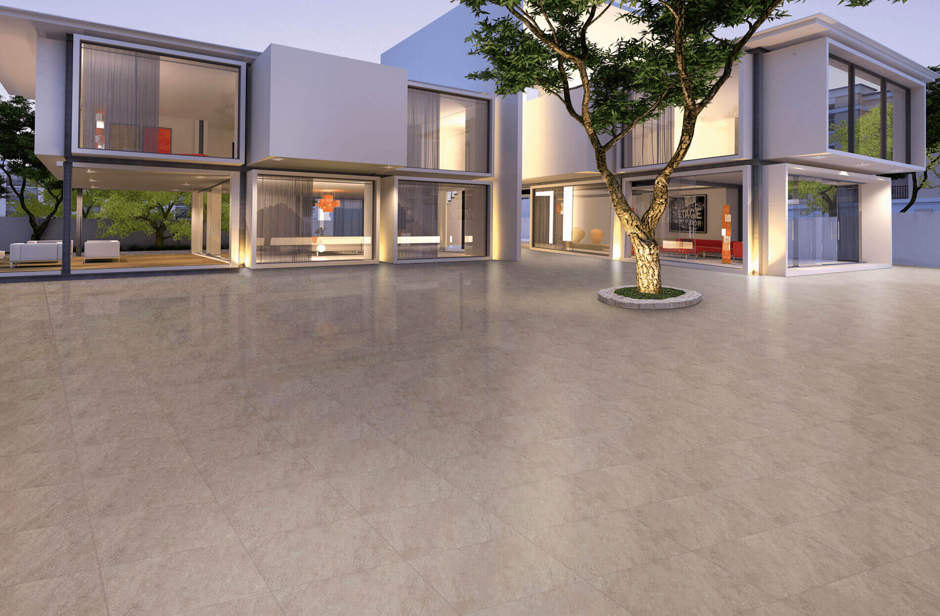 Área Externa 6 - Quartzita Bege