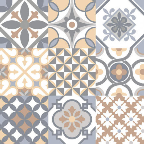 Porcelanato 61029 Patchwork Colorato