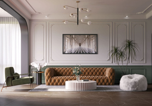Ambiente sala piso 77003 Lumiere Moka